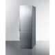 Summit 24" Wide Bottom Freezer Refrigerator FFBF246SS - Image 2