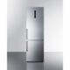 Summit 24'' Wide Bottom Freezer Refrigerator FFBF249SS2