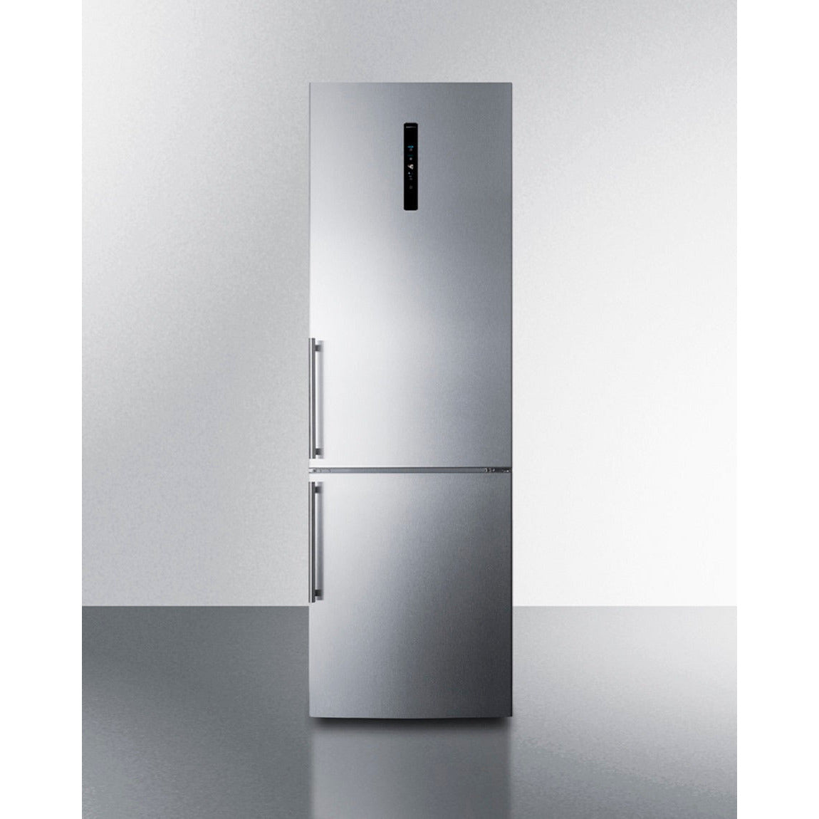 images Summit 24'' Wide Bottom Freezer Refrigerator FFBF249SS2 - Image 1