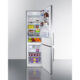 Summit 24" Wide Bottom Freezer Refrigerator With Icemaker FFBF181ES2IM - Image 4