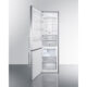 Summit 24" Wide Bottom Freezer Refrigerator With Icemaker FFBF181ES2IMLHD - Image 3