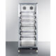 Summit 24" Wide Mini Reach-In Beverage Center with Dolly SCR1156RI