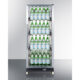Summit 24" Wide Mini Reach-In Beverage Center with Dolly SCR1156RI - Image 3