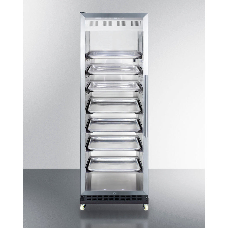 images Summit 24" Wide Mini Reach-In Beverage Center with Dolly SCR1401LHRI - Image 1