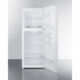 Summit 24" Wide Top Mount Refrigerator-Freezer FF1088W - Image 3