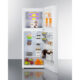 Summit 24" Wide Top Mount Refrigerator-Freezer FF1088W - Image 4