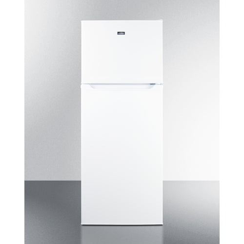 images Summit 24" Wide Top Mount Refrigerator-Freezer With Icemaker FF1091WIM - Image 1
