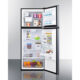 Summit 24" Wide Top Mount Refrigerator-Freezer With Icemaker FF1093SSIM - Image 3