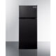 Summit 24" Wide Top Mount Refrigerator-Freezer With Icemaker FF1119BIM