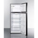 Summit 24" Wide Top Mount Refrigerator-Freezer With Icemaker FF1119BIM - Image 3