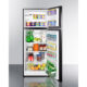 Summit 24" Wide Top Mount Refrigerator-Freezer With Icemaker FF1119BIM - Image 4