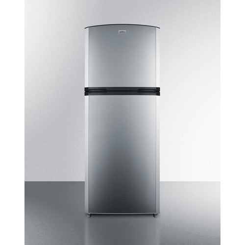 images Summit 26" Wide Top Mount Refrigerator-Freezer With Icemaker FF1427SSIM - Image 1