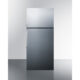 Summit 28" Wide Top Mount Refrigerator-Freezer With Icemaker FF1512SSIM