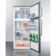 Summit 28" Wide Top Mount Refrigerator-Freezer With Icemaker FF1512SSIM - Image 4