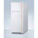 Summit 30" Wide Break Room Refrigerator-Freezer with Antimicrobial Pure Copper Handle BKRF18WCPLHD - Image 2