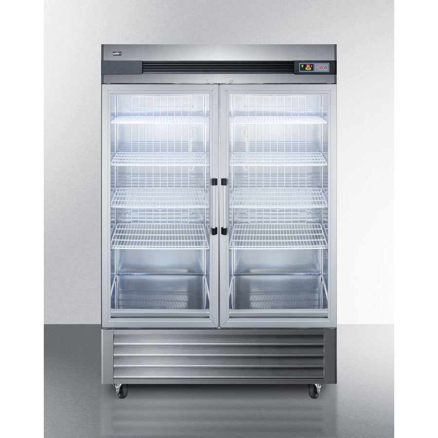 images Summit 49 Cu.Ft. Reach-In Refrigerator SCR49SSG - Image 1