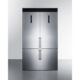 Summit 48" Wide Bottom Freezer Refrigerator Set FFBF181ES2KIT48