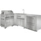 Thor Kitchen Outdoor Kitchen Sink Cabinet in Stainless Steel MK01SS304 - Image 3