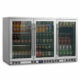 Kings Bottle 53'' Heating Glass 3 Door Large Beverage Refrigerator KBU328M - Image 2