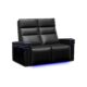 Valencia Monza Carbon Fiber Home Theater Seating Row of 2 - Image 2