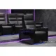 Valencia Monza Carbon Fiber Home Theater Seating Row of 2 - Image 3
