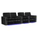 Valencia Naples Elegance Home Theater Seating Row of 4 - Image 3