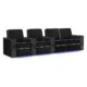 Valencia Naples Elegance Home Theater Seating Row of 4 - Image 4