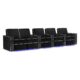 Valencia Naples Elegance Home Theater Seating Row of 5 - Image 3