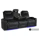 Valencia Oslo Console Home Theater Seating Row of 3 - Image 2