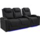 Valencia Oslo Luxury Edition Home Theater Seating Row of 3 - Image 2
