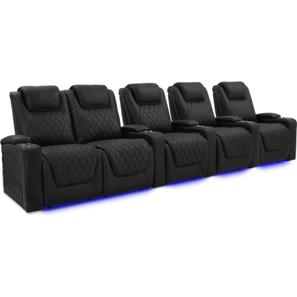 Valencia Oslo Luxury Edition Home Theater Seating Row of 5 ...