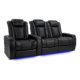 Valencia Tuscany XL Home Theater Seating Row of 3 - Image 4