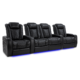 Valencia Tuscany XL Home Theater Seating Row of 4 - Image 2