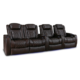 Valencia Tuscany XL Home Theater Seating Row of 4 - Image 7