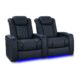 Valencia Tuscany XL Luxury Edition Home Theater Seating Row of 2 - Image 5