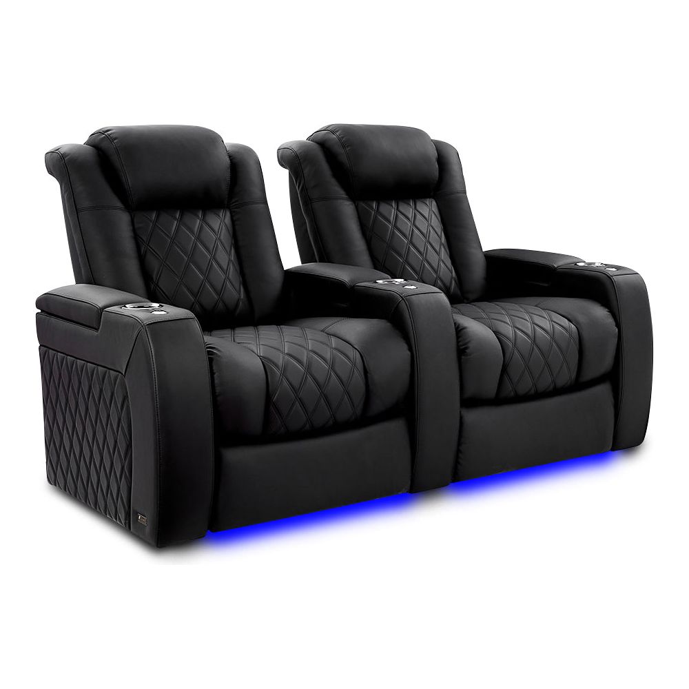 images Valencia Tuscany XL Luxury Edition Home Theater Seating Row of 2 - Image 1