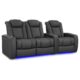 Valencia Tuscany XL Luxury Edition Home Theater Seating Row of 3 - Image 5