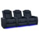 Valencia Tuscany XL Luxury Edition Home Theater Seating Row of 3 - Image 7