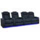 Valencia Tuscany XL Luxury Edition Home Theater Seating Row of 4 - Image 12