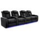 Valencia Tuscany XL Luxury Edition Home Theater Seating Row of 4 - Image 4