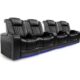 Valencia Tuscany Home Theater Seating  Row of 4 - Image 3