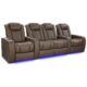 Valencia Tuscany Vegan Edition Home Theater Seating Row of 4 - Image 2