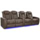 Valencia Tuscany Vegan Edition Home Theater Seating Row of 4 - Image 3