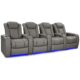 Valencia Tuscany Vegan Edition Home Theater Seating Row of 4 - Image 5