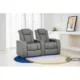 Valencia Tuscany Vegan Edition Home Theater Seating Row of 2 - Image 5