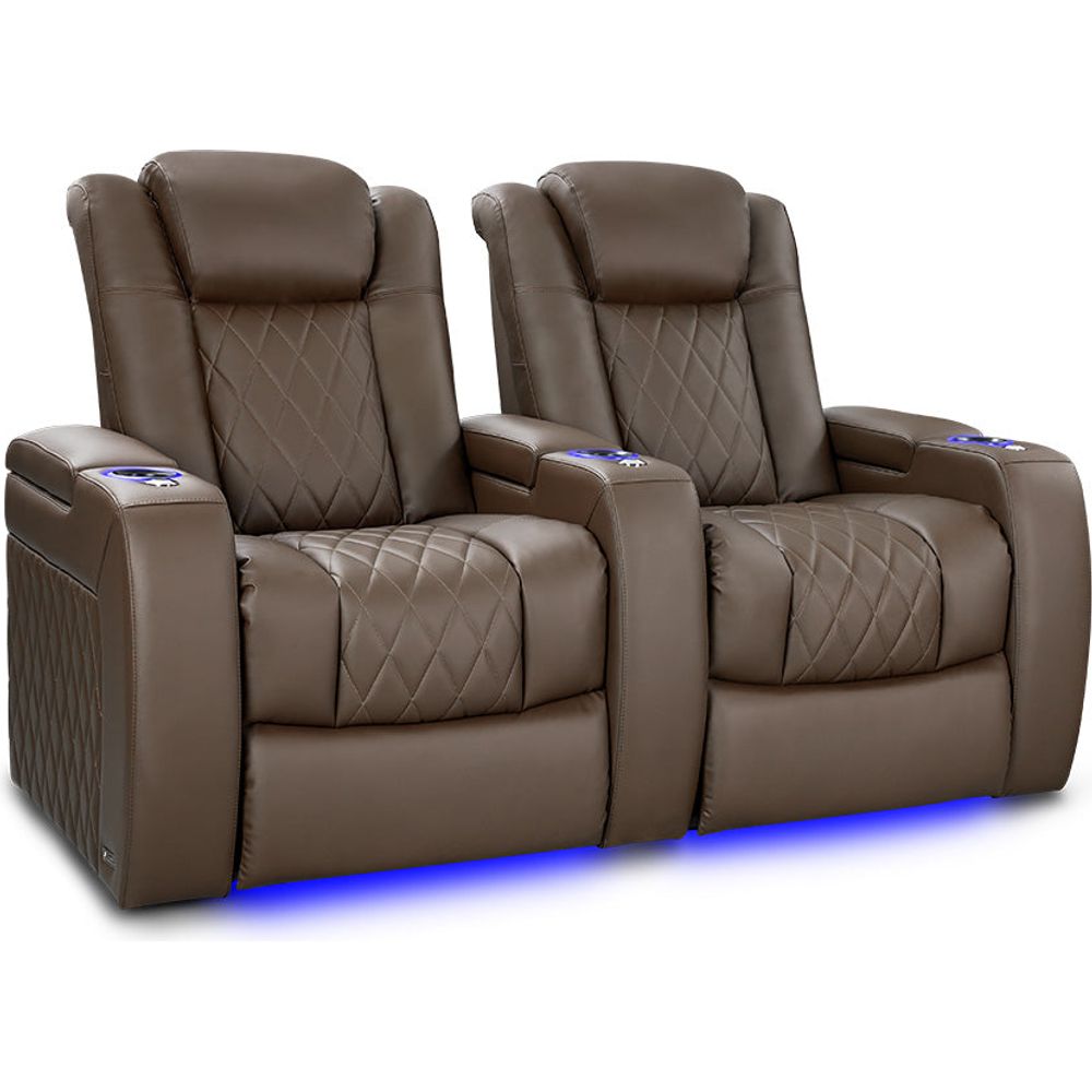 images Valencia Tuscany Vegan Edition Home Theater Seating Row of 2 - Image 1