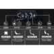 Valencia Zurich Home Theater Seating Row of 4 - Image 11