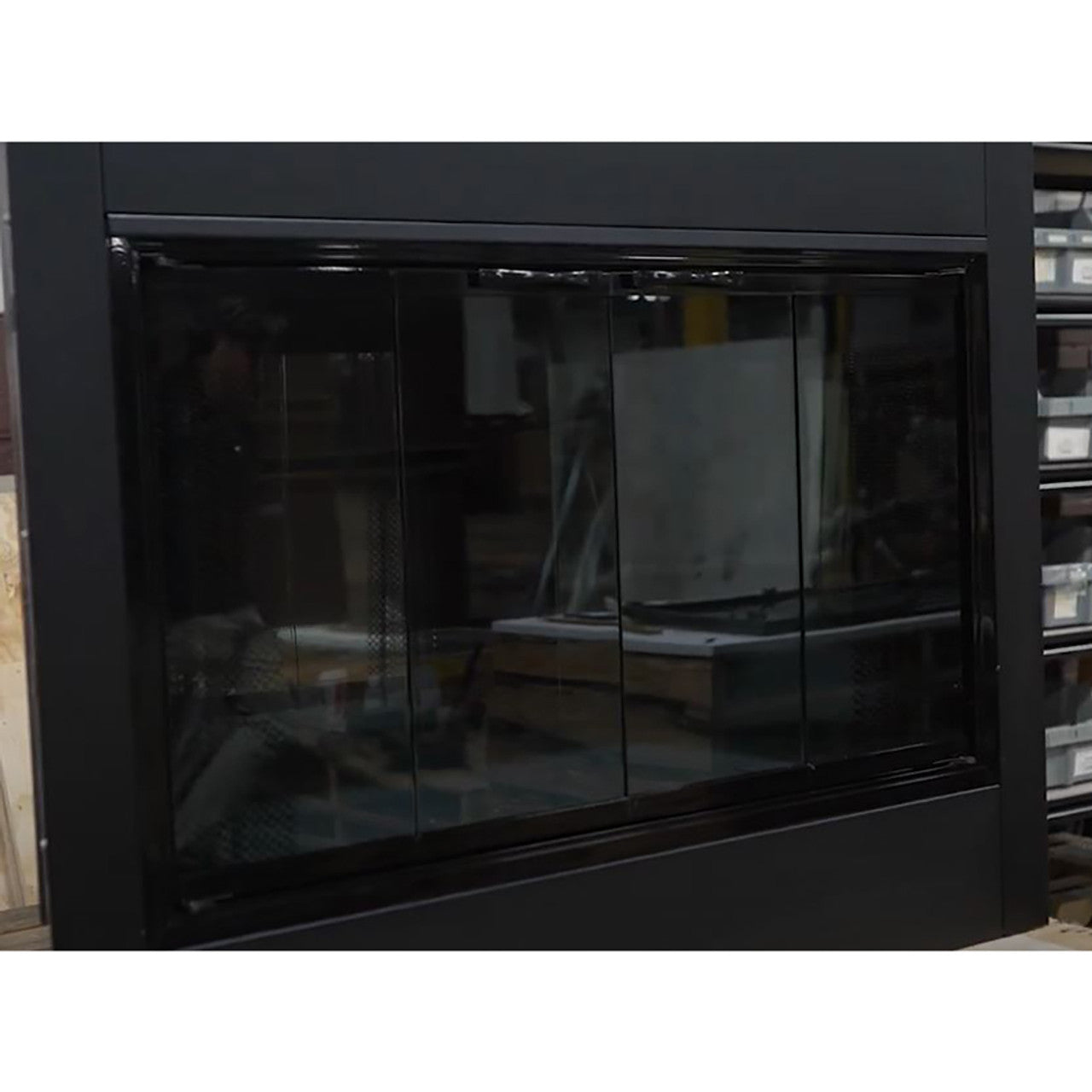 images Ventis 36" Bi-Fold Glass Door for Ventis Forever Fireplace - ZRRD36 - Image 1