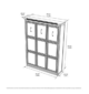 Murphy Bed, Queen Size, Walnut | Leto Muro - Image 10
