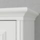Queen Murphy Bed w/ Storage Cabinets, White by Leto Muro - Image 6